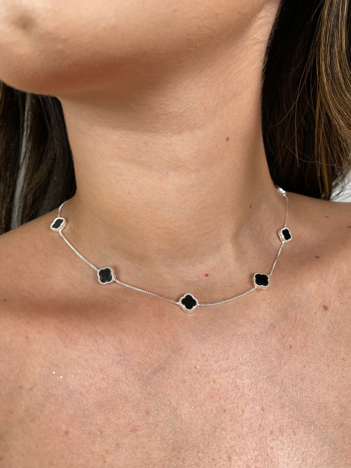 Gargantilha Van Cleef Prata 50