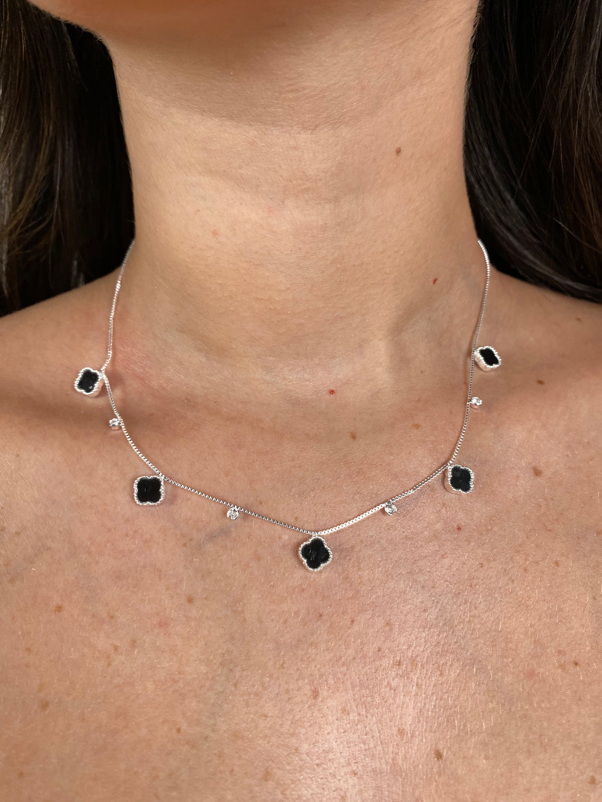 Colar Van Cleef Prata 50