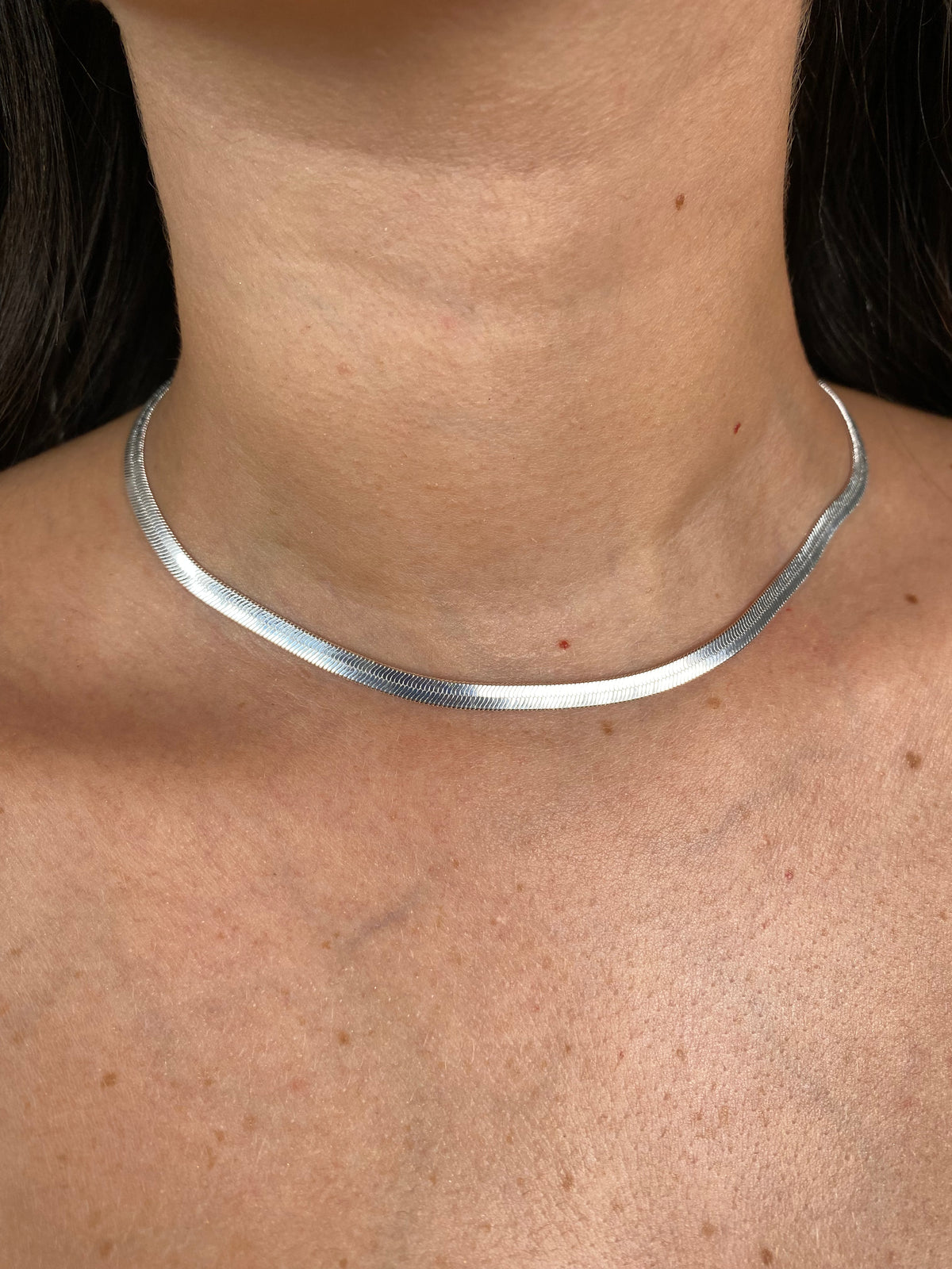 Choker Fita Prata 50