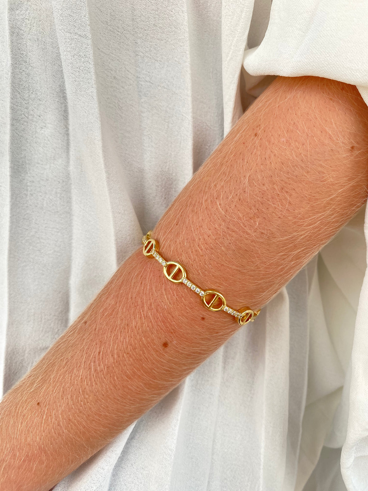 Bracelete Banhado a Ouro 18K