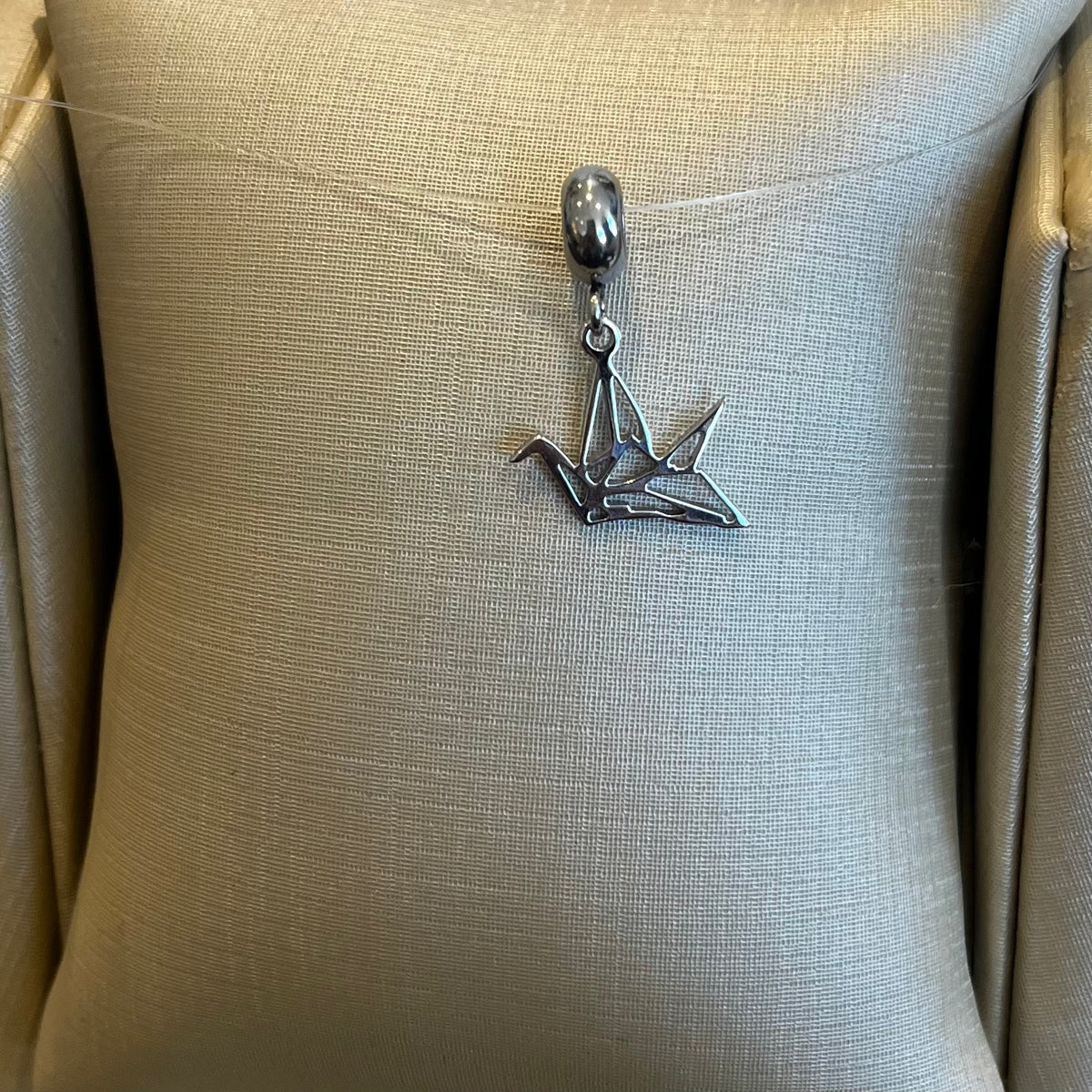 Berloque Origami Pássaro