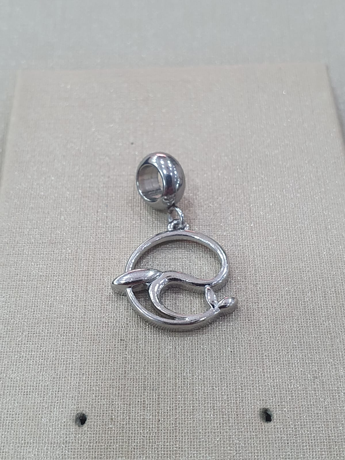 Berloque Baleia Vazado