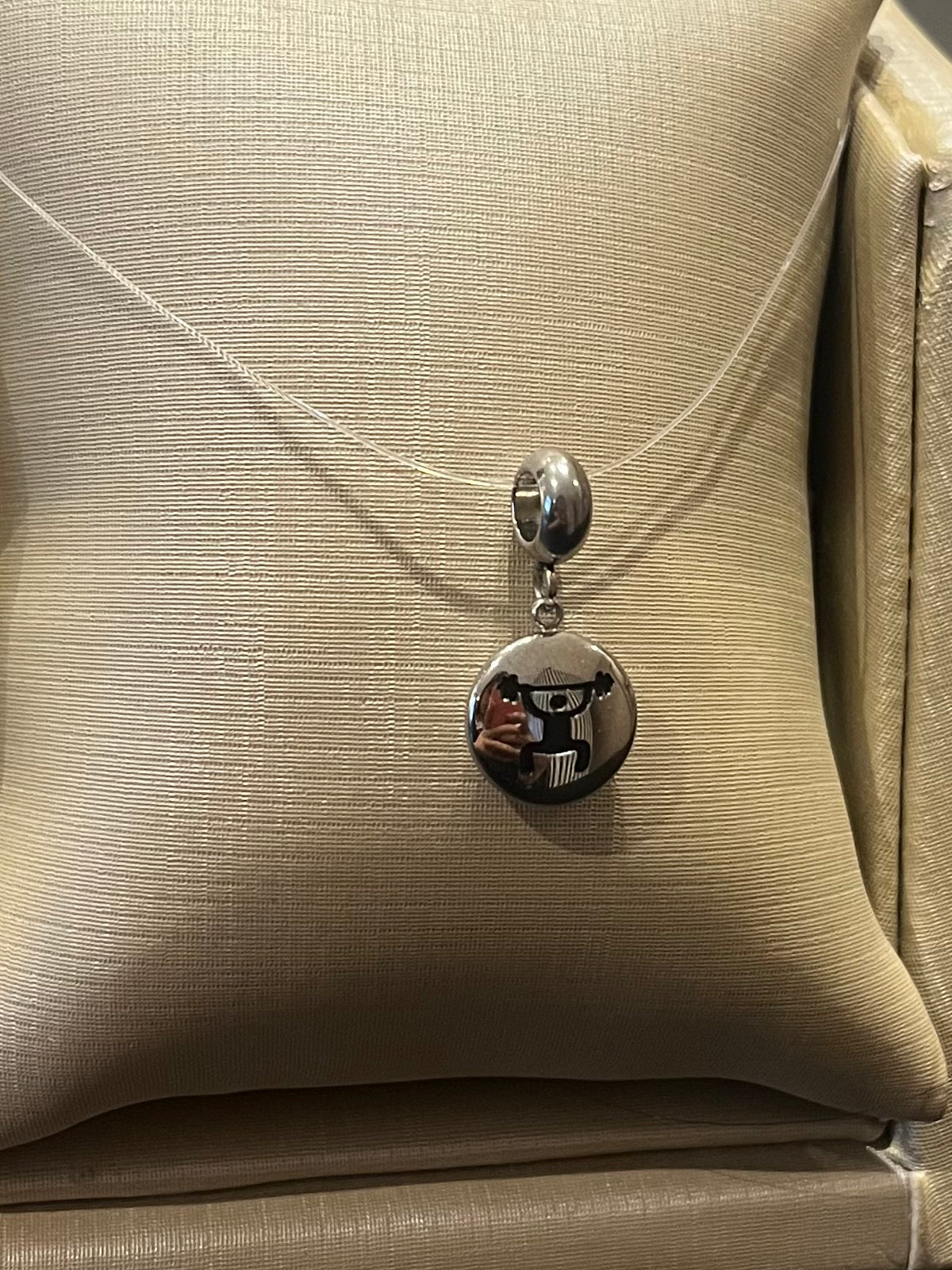 Berloque Pendurado Academia