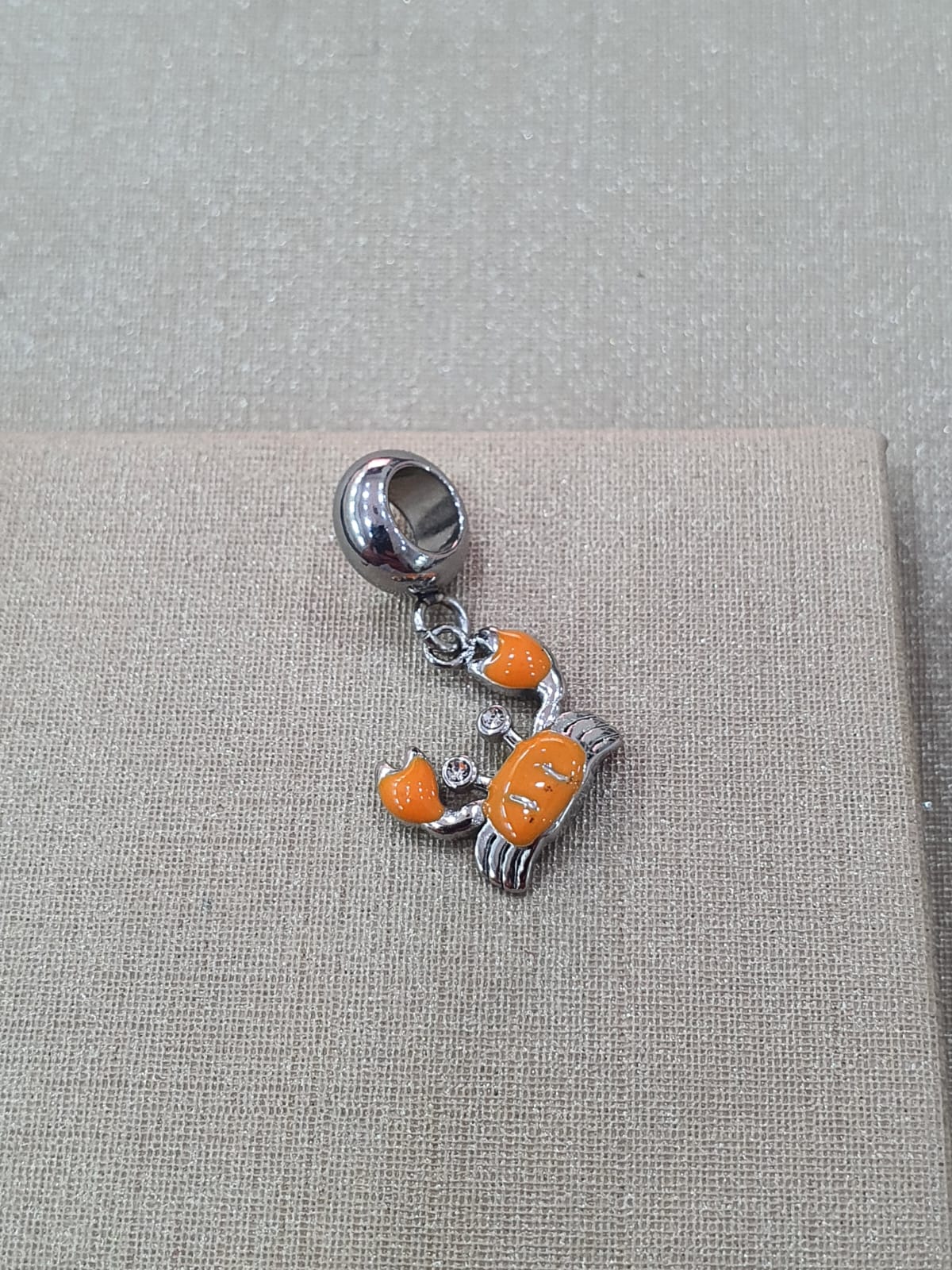 Berloque Pendurado Caranguejo