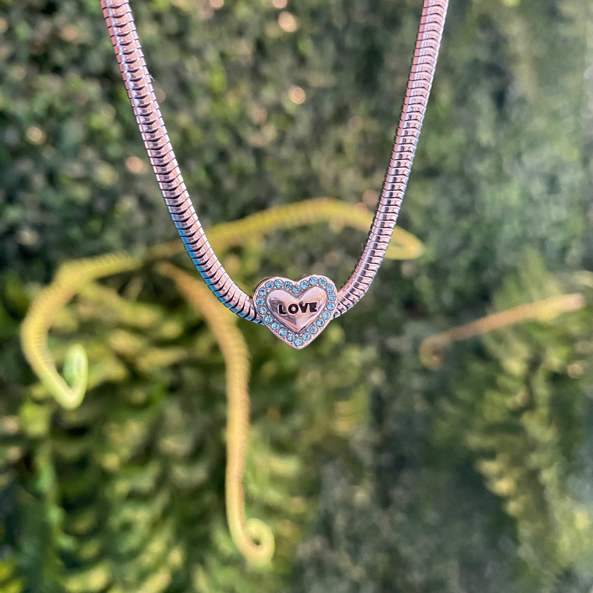 Berloque Separador Love Azul