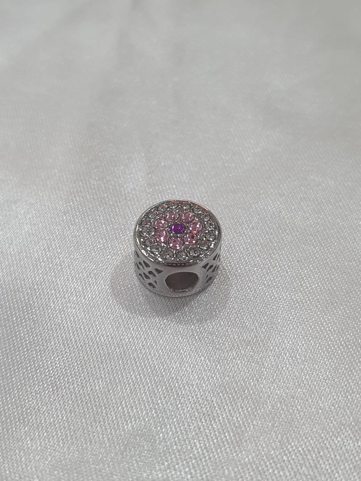 Berloque Separador Rosa