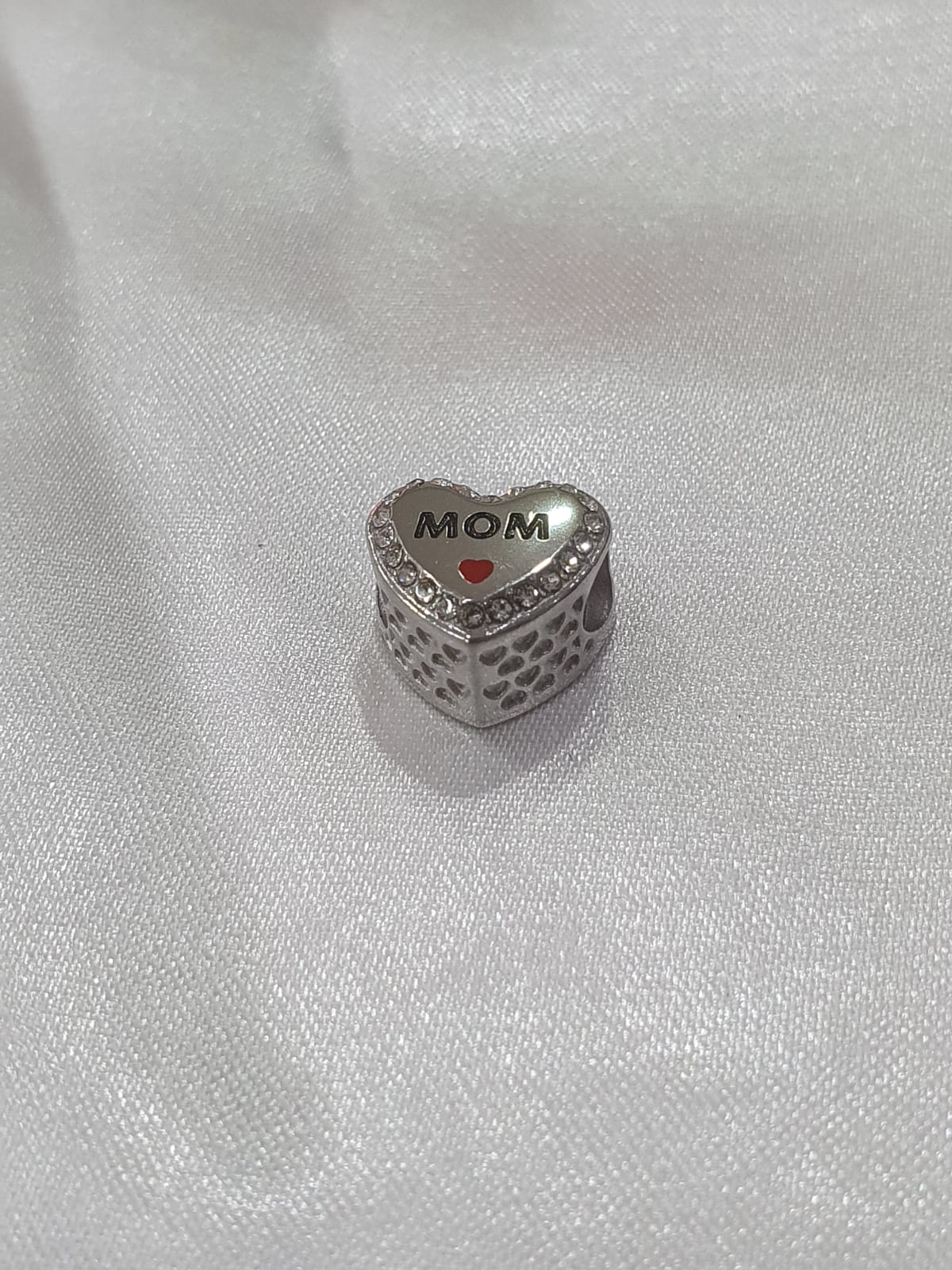 Berloque Mom Separador Coração