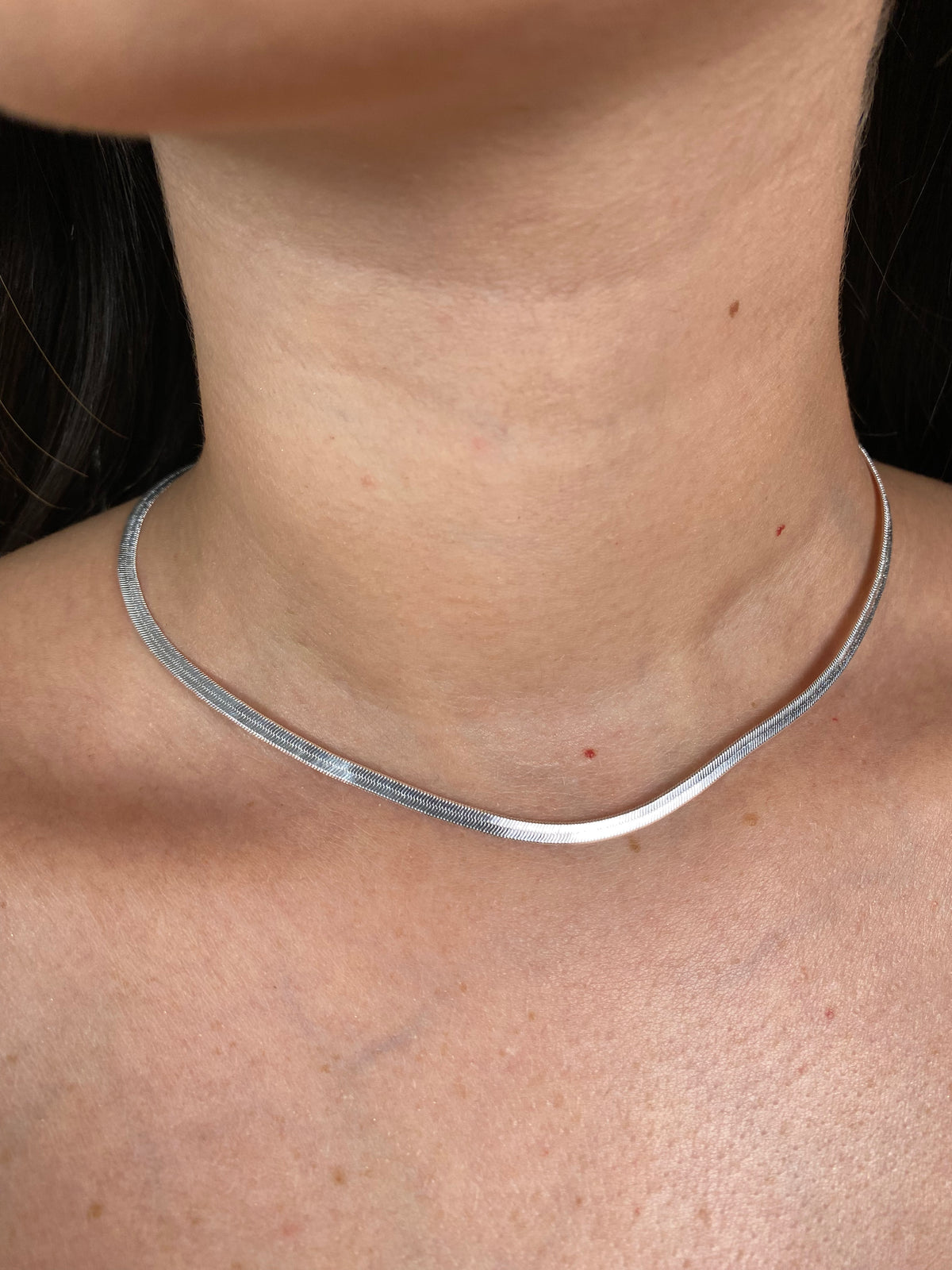 Choker Fita Prata 50