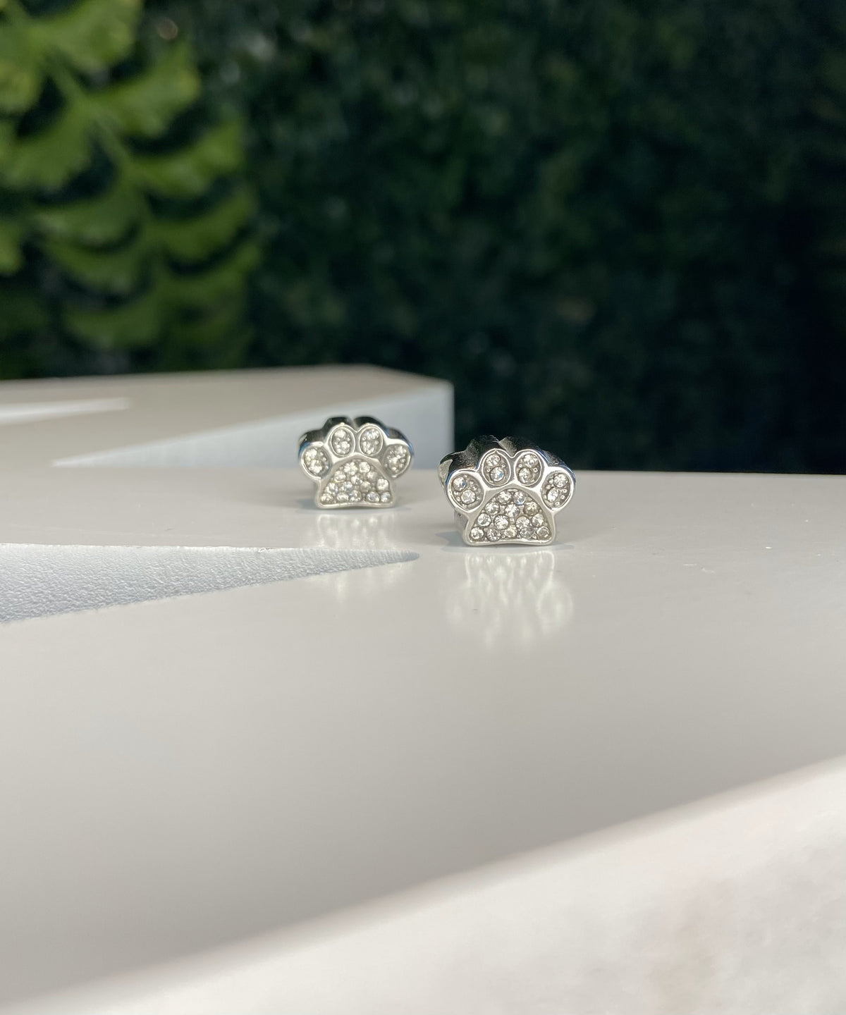 Berloque Pet Patinha Cravejada