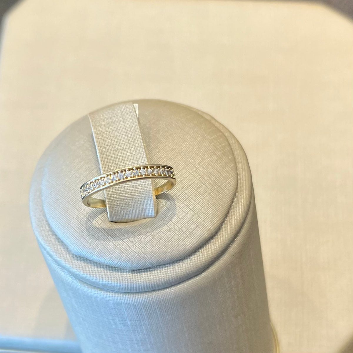 Anel Aparador Banhado a Ouro 18K