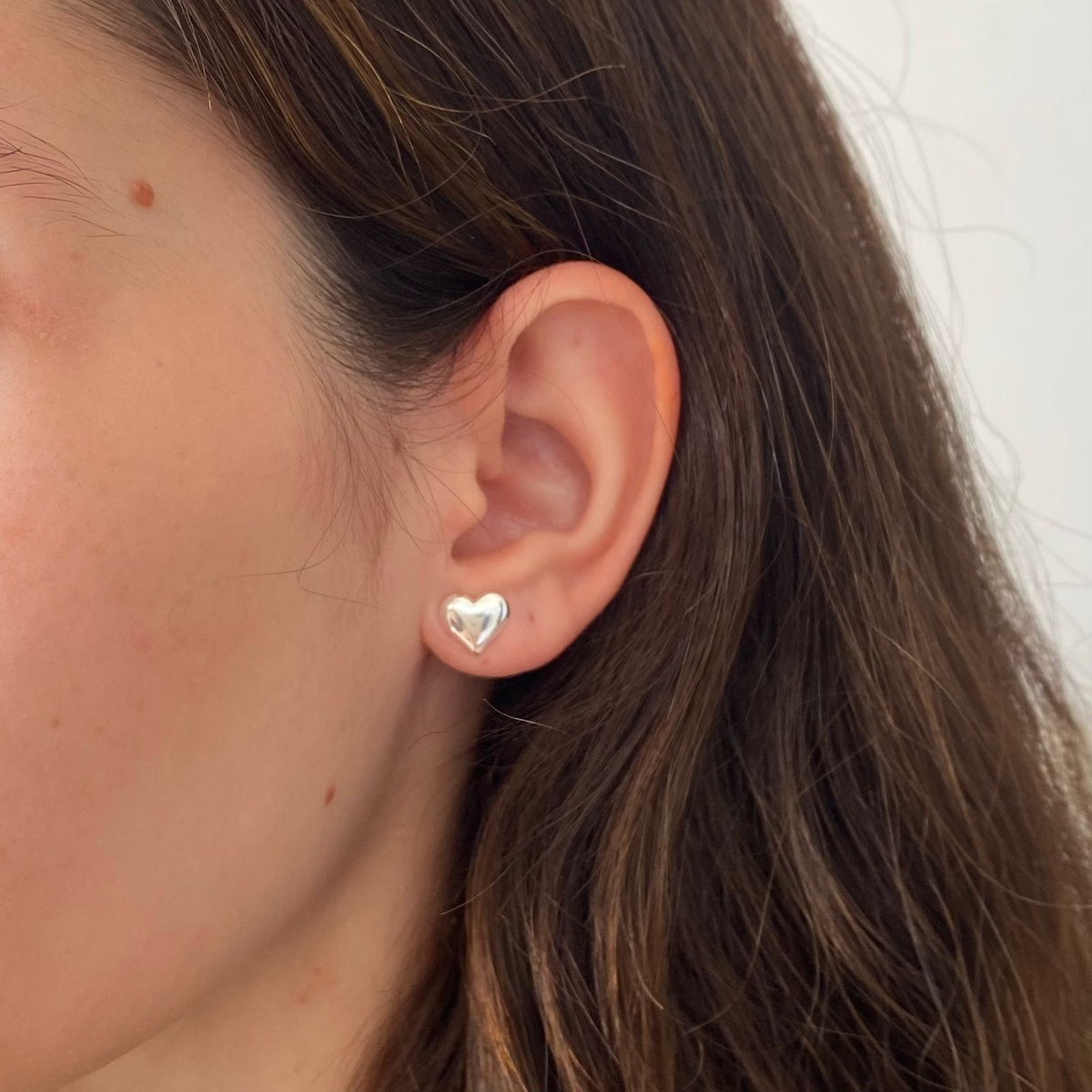 Brinco Coração Liso