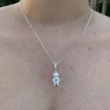 Colar Filhos Menino Cravejado