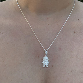 Colar Filhos Menina Cravejado