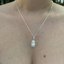 Colar Filhos Menina Cravejado