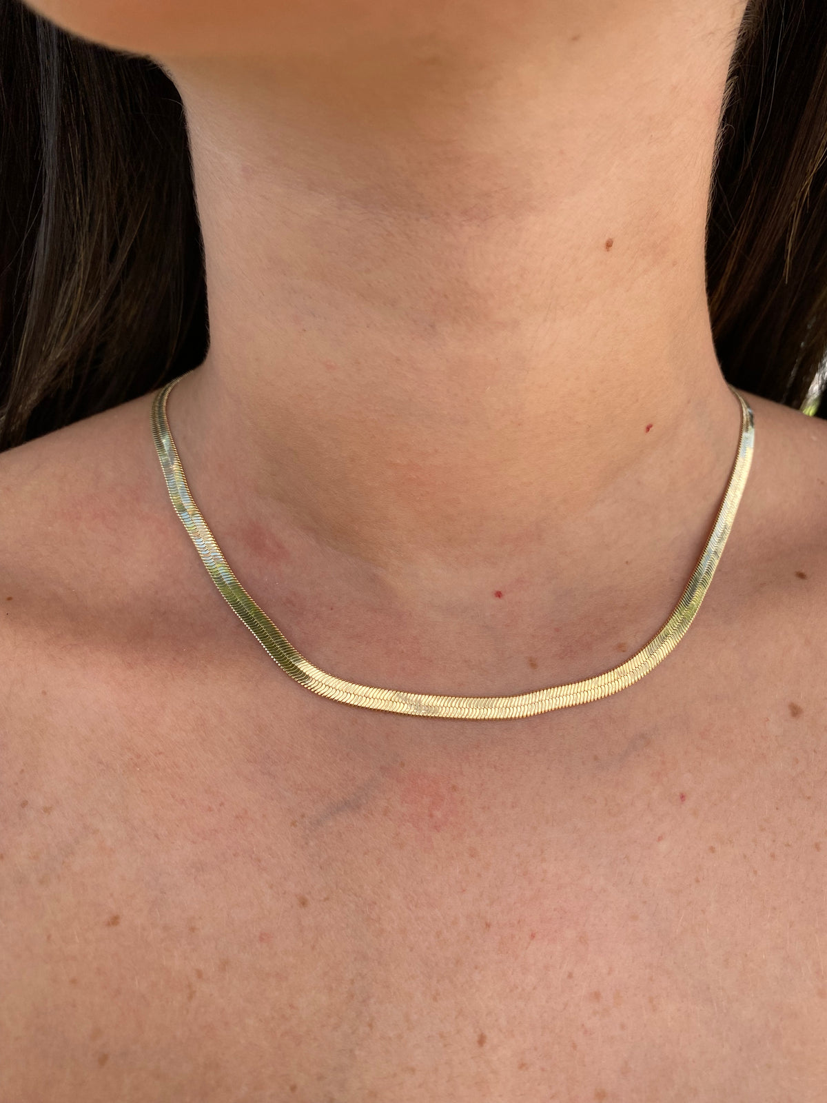 Choker Fita Banhado a Ouro 18K
