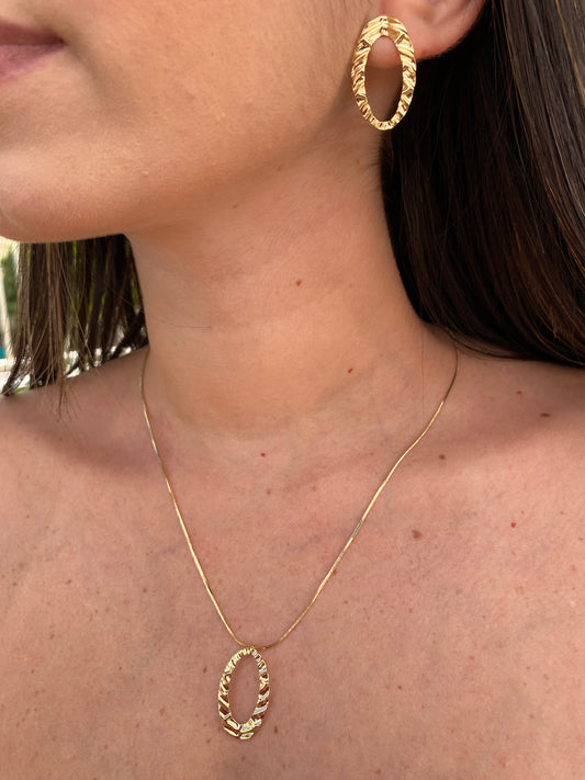 Conjunto Banhado a Ouro 18K