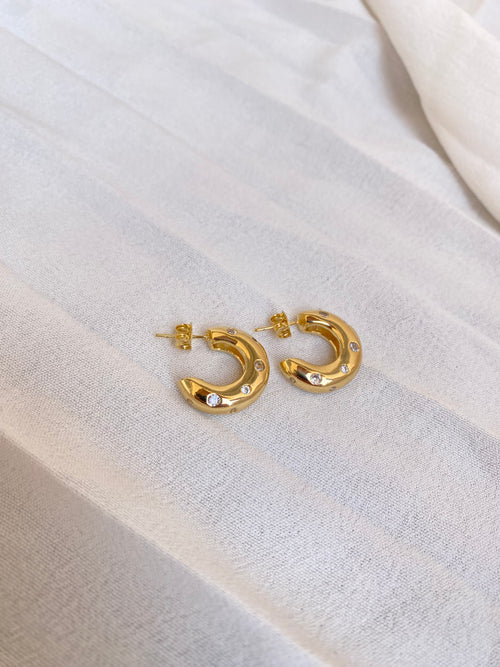 Brinco Banhado a Ouro 18K