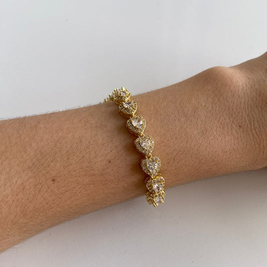 Pulseira Riviera Coração