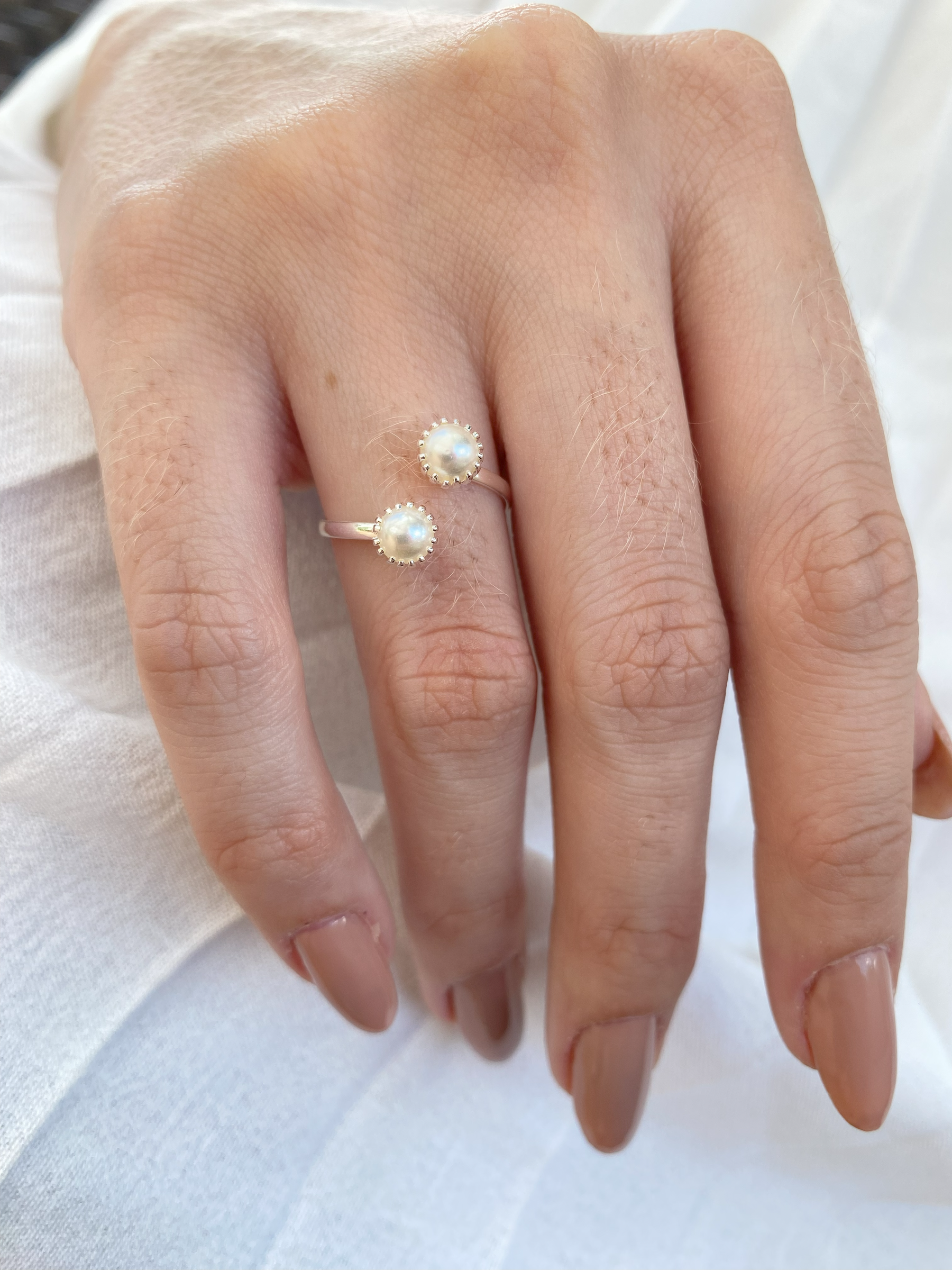 Anel Regulável Pérola