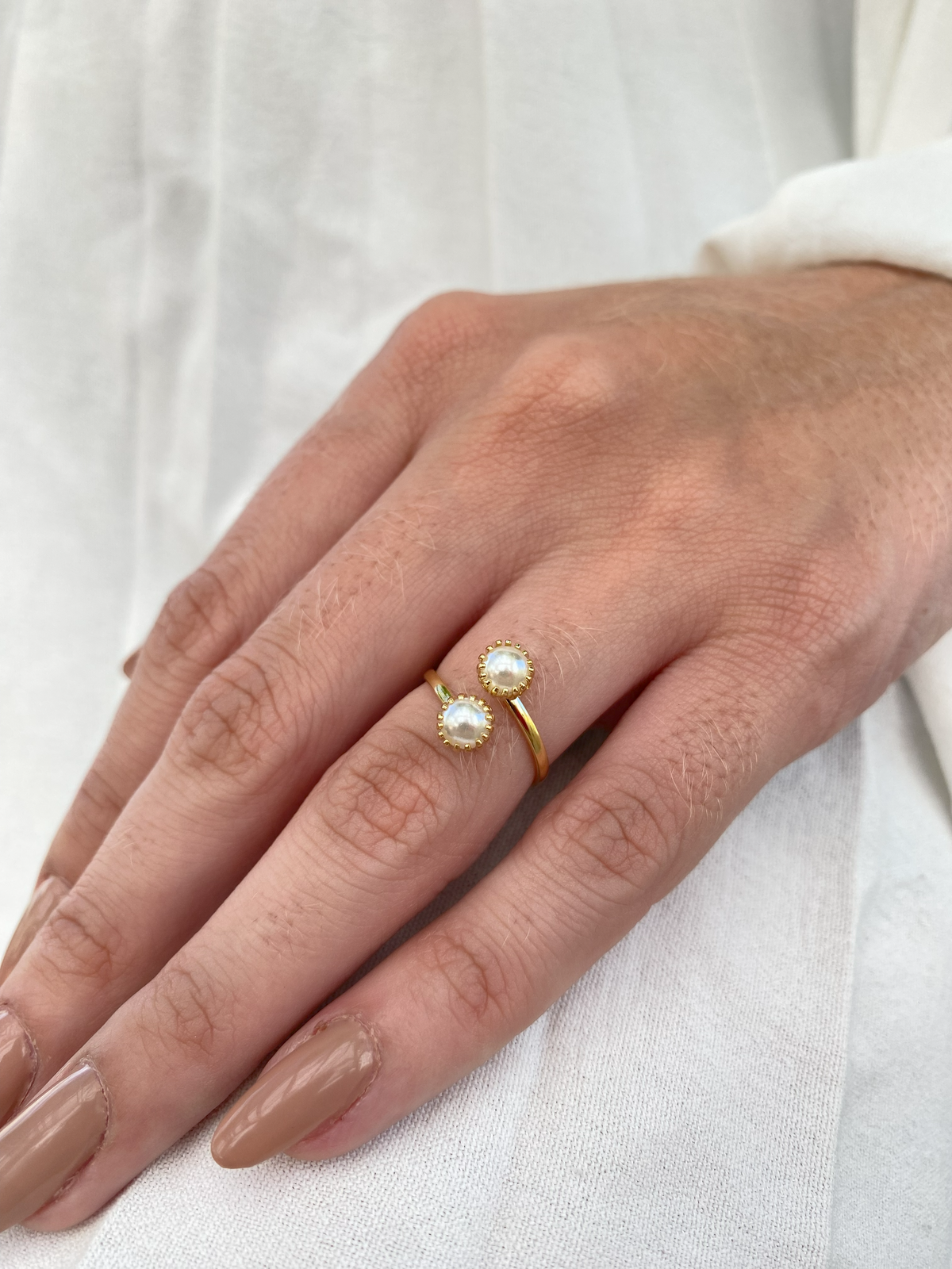 Anel Regulável Pérola