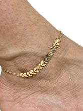 Tornozeleira Chapinha Banhado a Ouro 18K