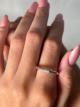 Anel Quadrado Strass