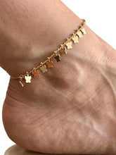 Tornozeleira Estrelinha Banhado a Ouro 18K