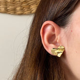 Brinco Coração Orgânico