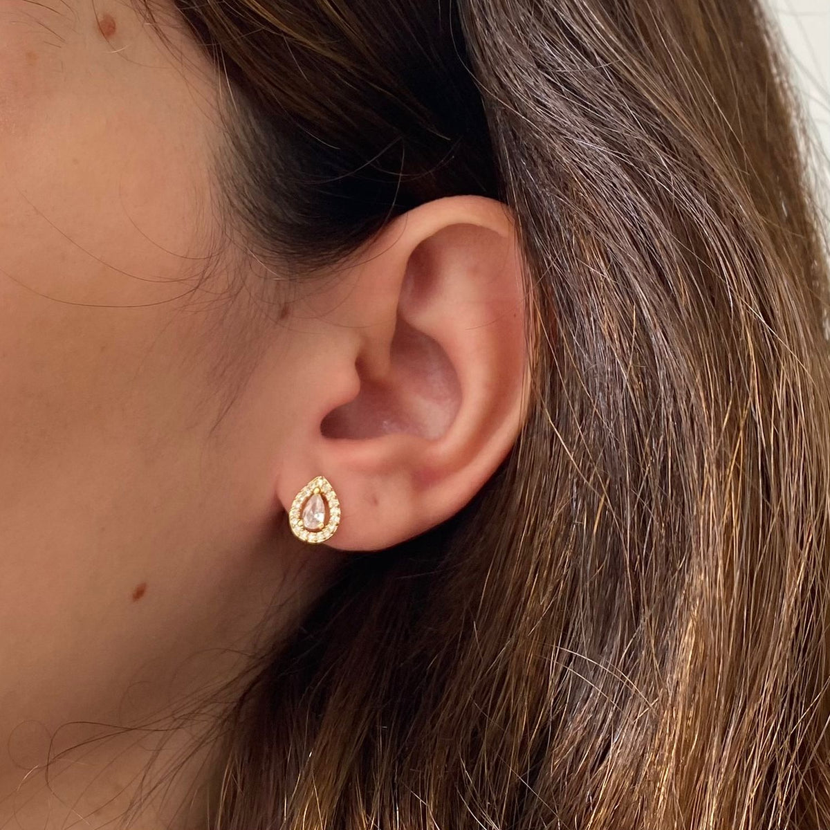 Brinco Gota Detalhes