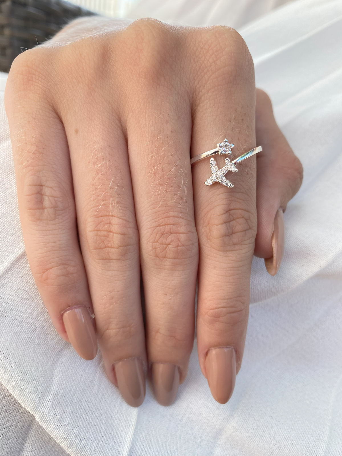 Anel Regulável Avião