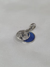Berloque Borboleta Dupla Azul
