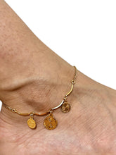 Tornozeleira Banhado a Ouro 18K
