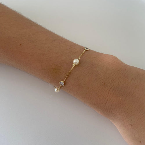 Pulseira Pérolas
