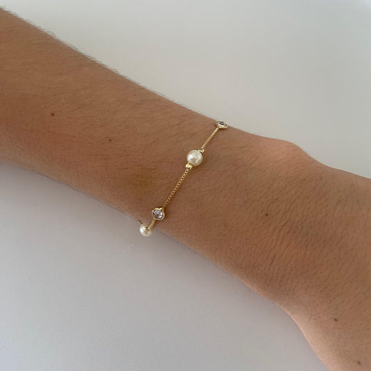 Pulseira Pérolas