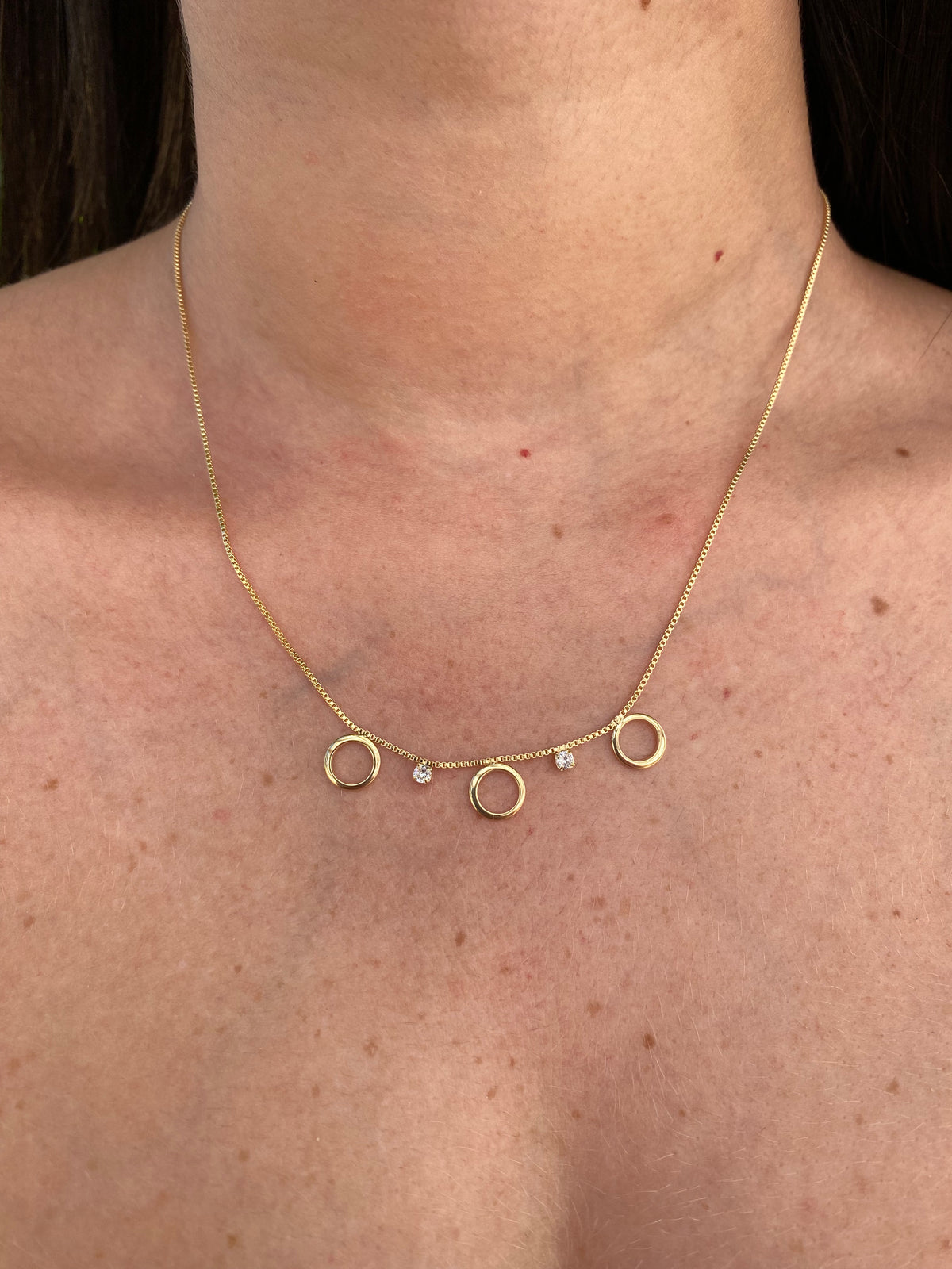 Gargantilha Banhado a Ouro 18K