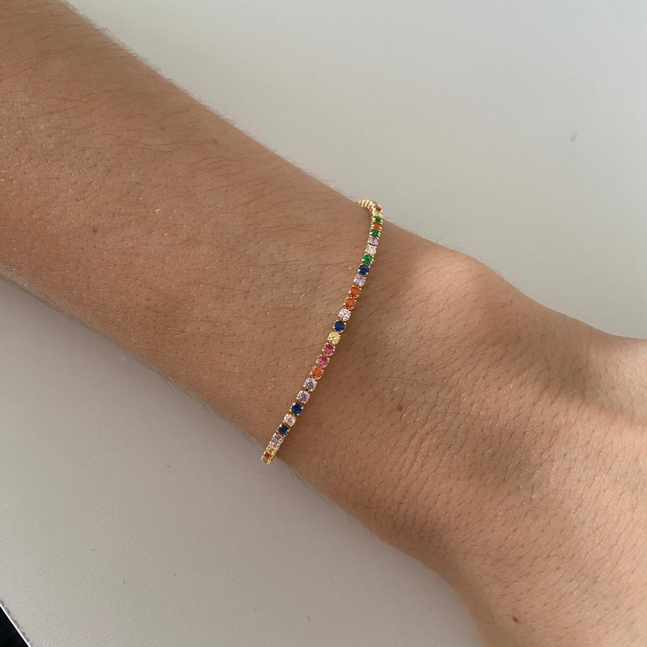 Pulseira Riviera Colorida