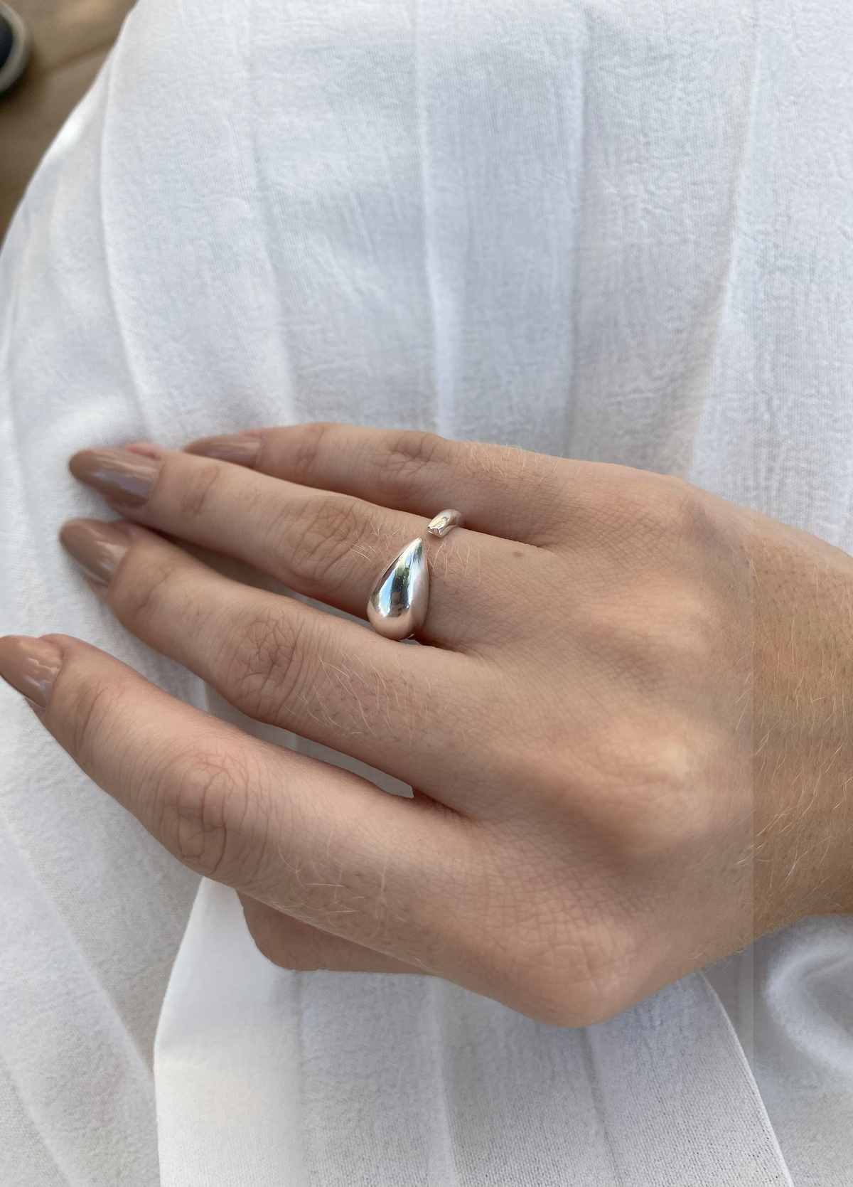 Anel Regulável Gota