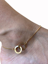 Tornozeleira Banhado a Ouro 18K
