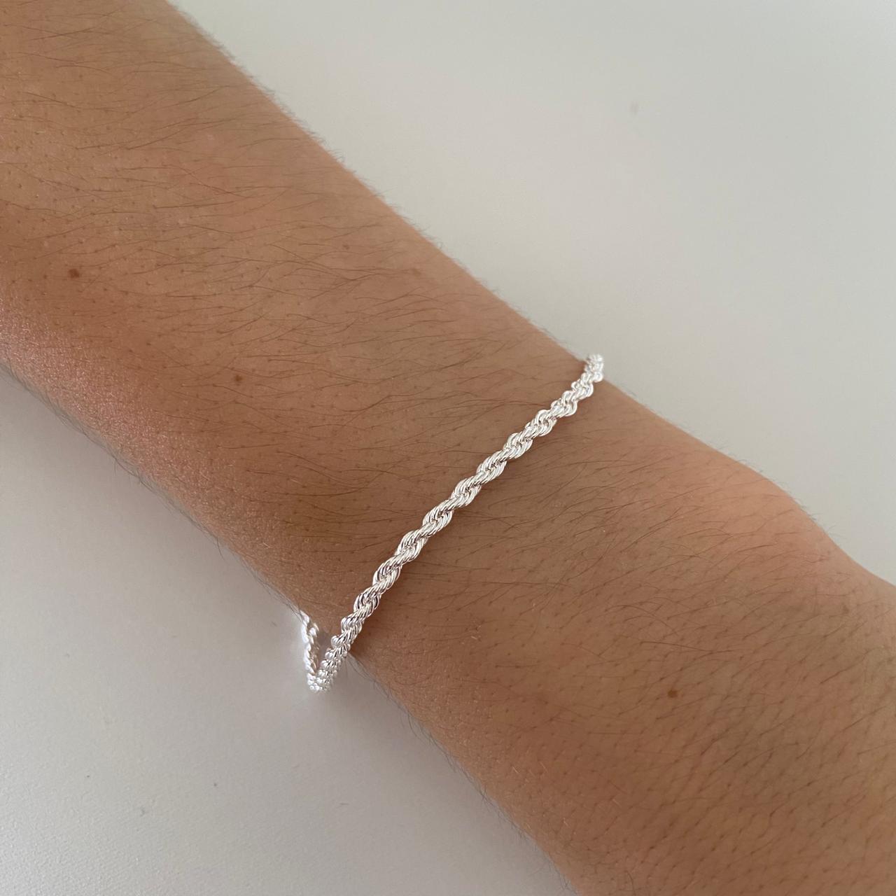 Pulseira Cordão Baiano Grossa