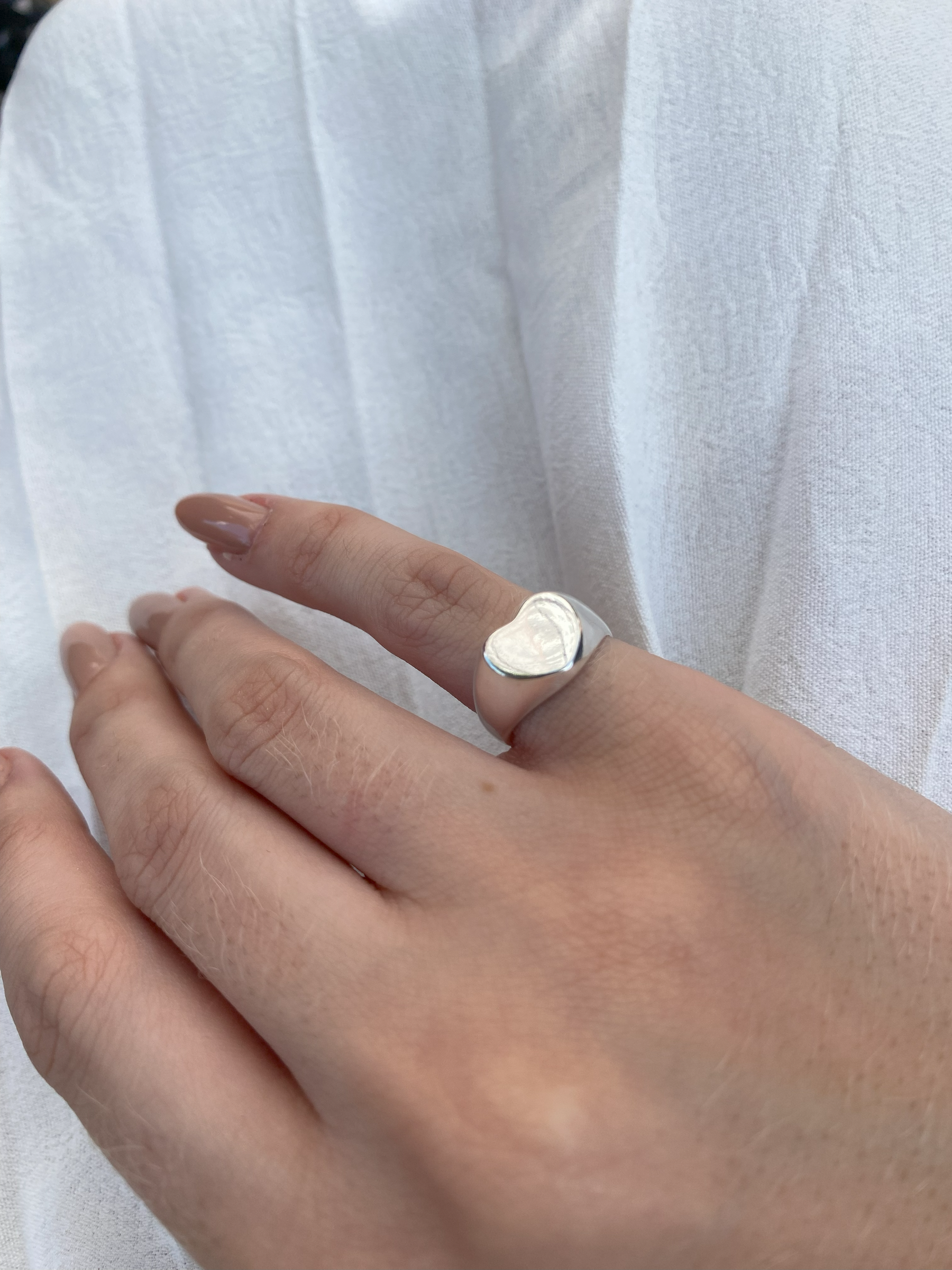 Anel Mindinho Coração