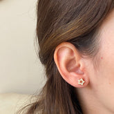 Brinco Estrela Vazado