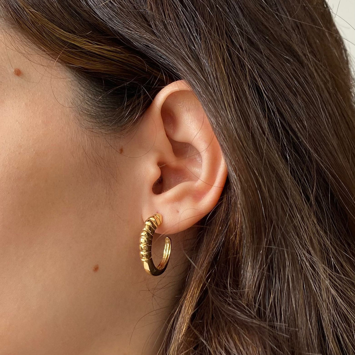 Brinco Argola Texturas