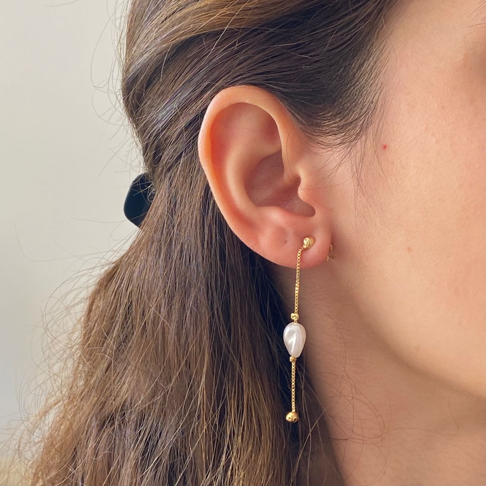 Brinco Pérola Pendente