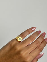 Anel Regulável Chapa Oval Estrela