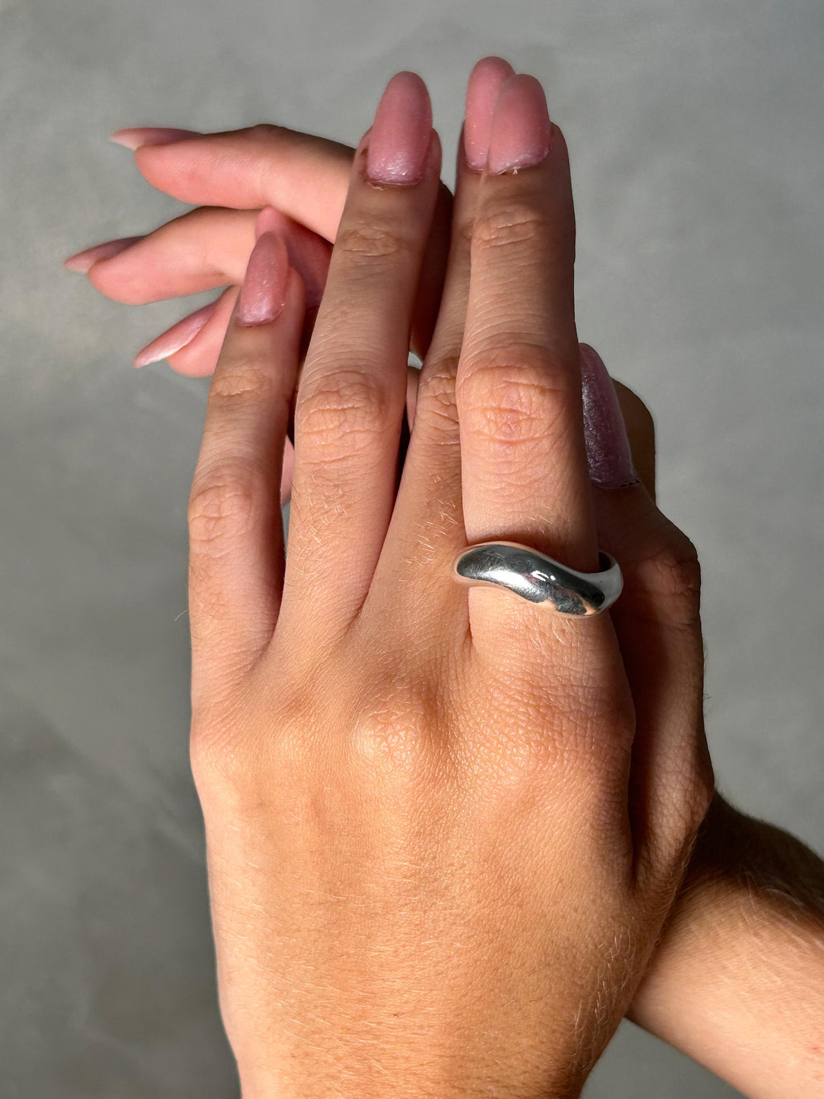 Anel Regulável Onda