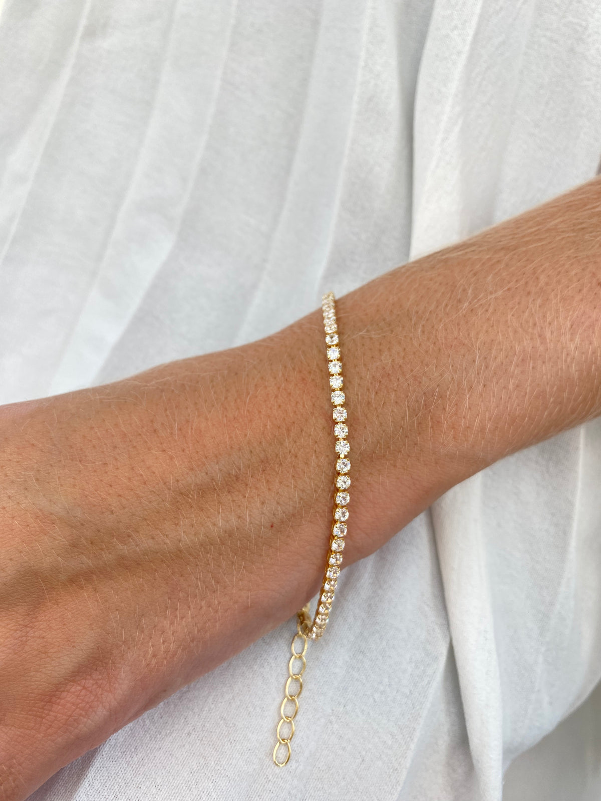Pulseira Flor Banhado a Ouro 18K