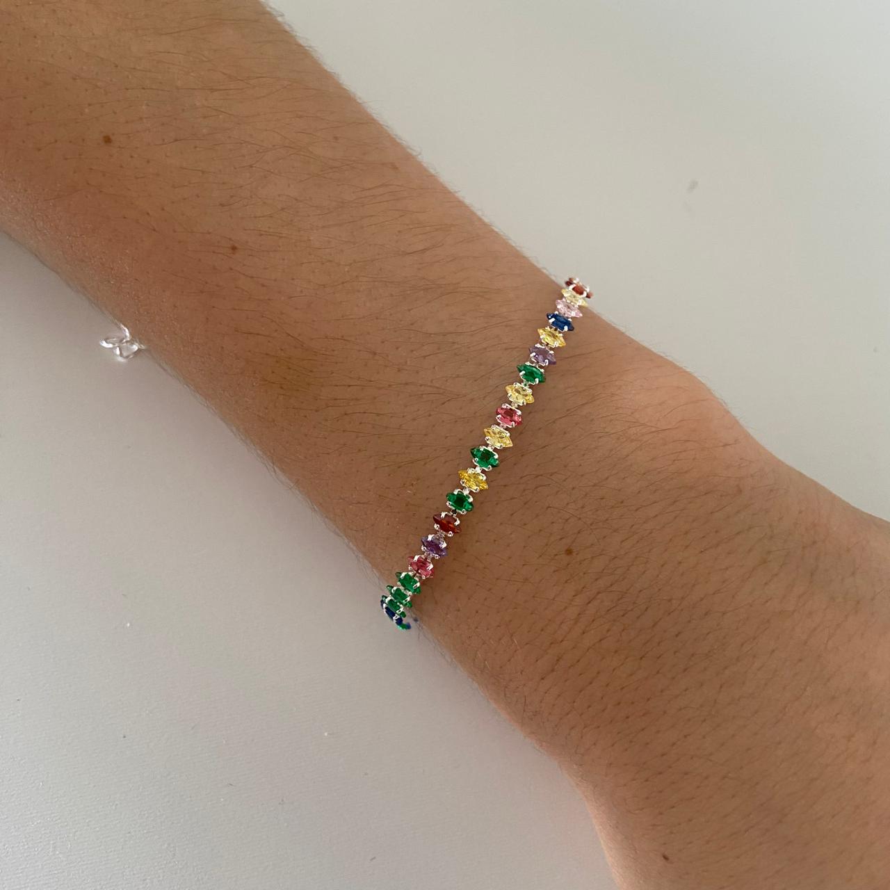 Pulseira Riviera Colorida