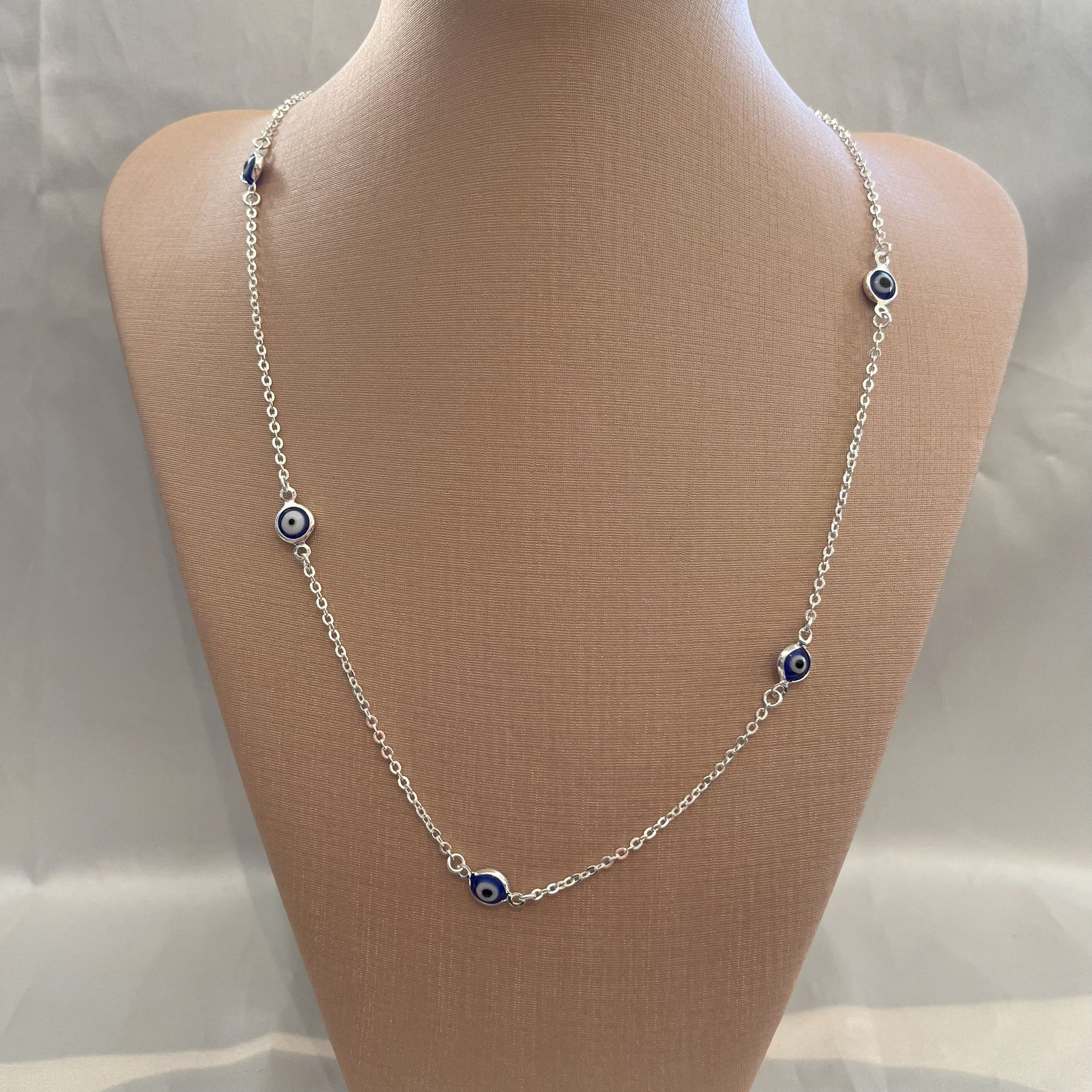 Colar Longo Olho Grego