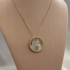 Colar Amor de Mãe Menino e Menino