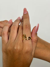 Anel Paz Banhado a Ouro 18K